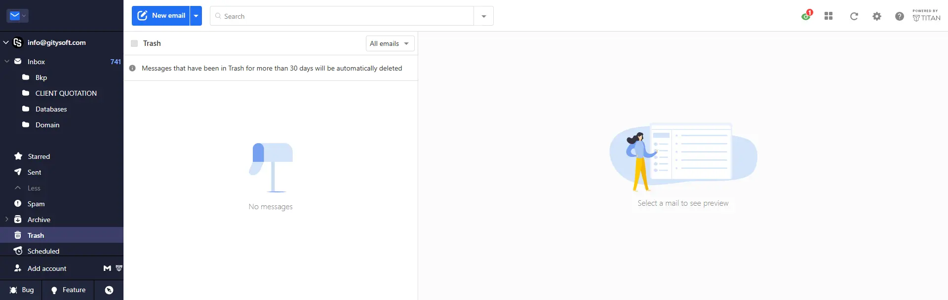 Email Dashboard